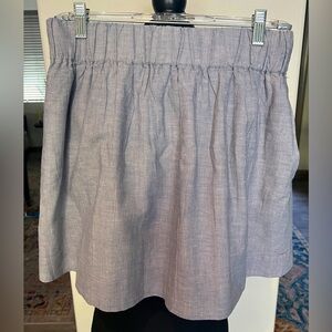 J Crew size 4 Gartered waist above the knee skirt